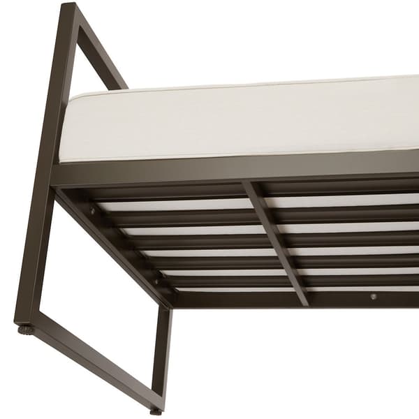 Loungesæt Comosa til 5 personer, XXL-polstring - brun/beige