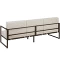 Miniatyrbillede 5 af 11: Loungesæt Comosa til 7 personer, XXL-polstring - brun/beige