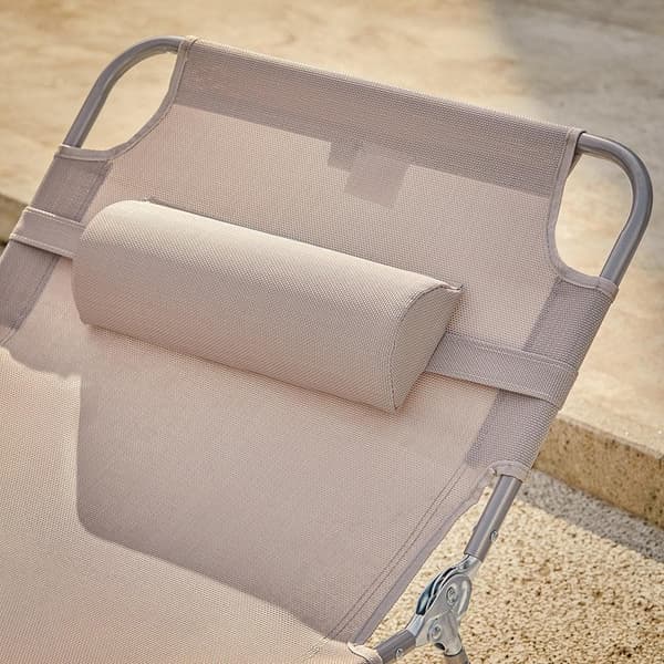 Foldende stole, OGS35-MIx2, 195x63x30 cm, Grå