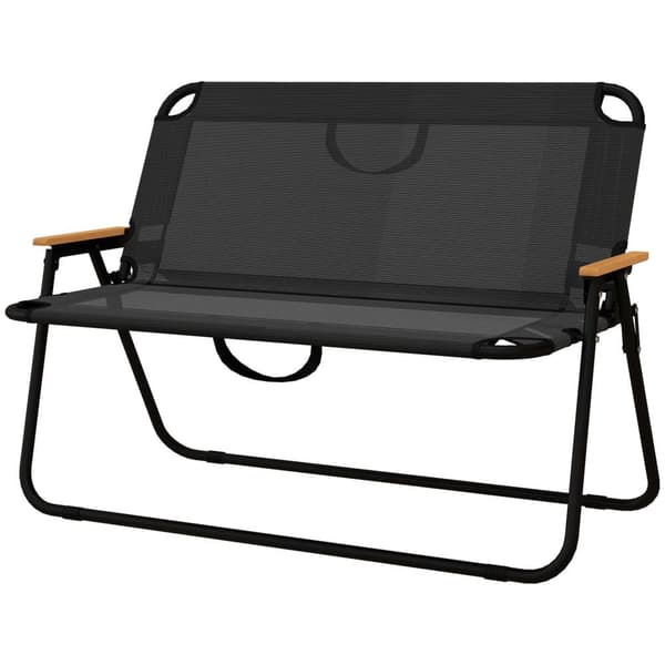 Havebænk Sæt, 84G-451V00BK, 108x65x73 cm, Sort
