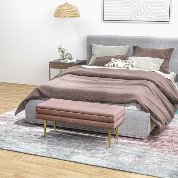 Bänk, 100x37.5x42 cm, Rosa