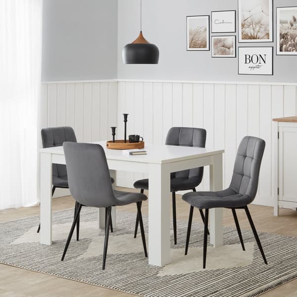 Ruokapöydän tuoliset, Eames tuolit, 43,5x88x50 cm, Harmaa