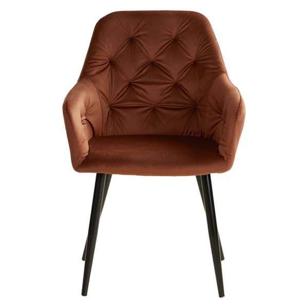 Ruokapöydän tuolien setti, Samettiset ruskeat Eames-tuolit, 59x89x62.5 cm, Ruskea