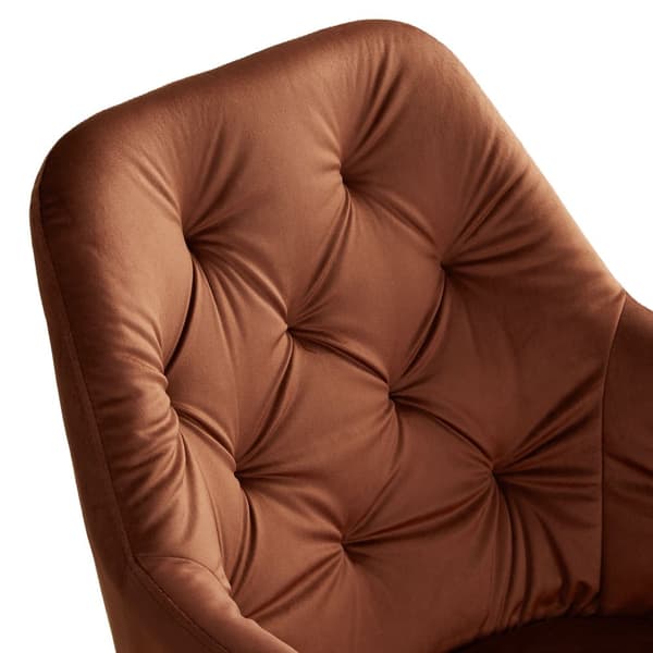 Ruokapöydän tuolien setti, Samettiset ruskeat Eames-tuolit, 59x89x62.5 cm, Ruskea