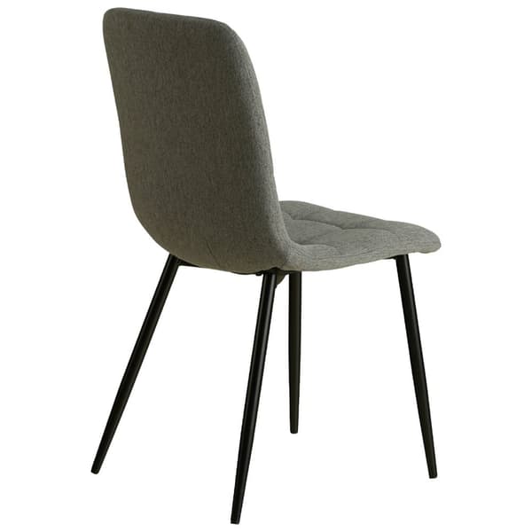 Ruokapöydän tuolisetti, Munatuolit, 43,5x88x50 cm, Harmaa