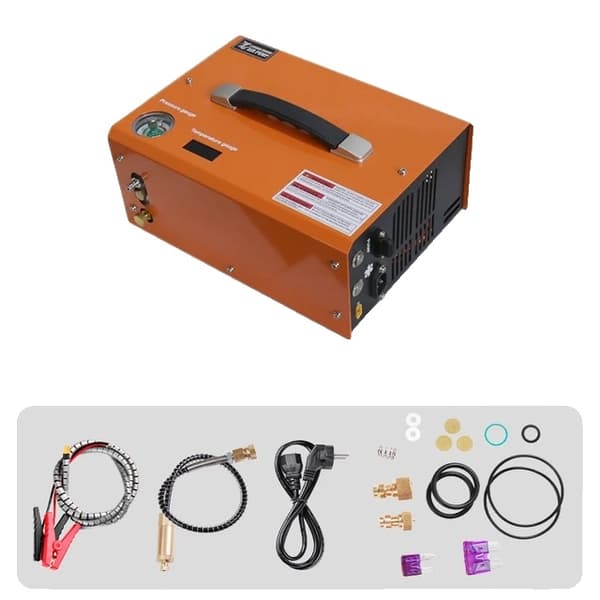 PCP-ilmapumppu, 4500Psi korkeapainepumppu, ajoneuvoon asennettava pumppu, Yleinen versio, 220V-12V
