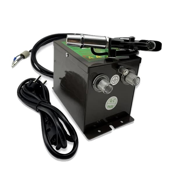 Antistatisk luftpistol, joniserande teknologi, högspänningsgenerator, Guld, EU-kontakt