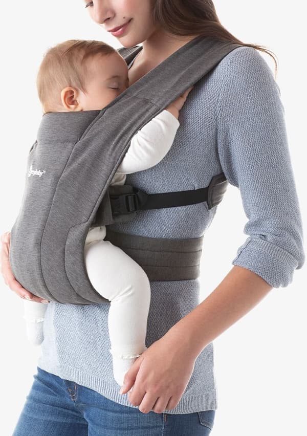 Ergobaby Embrace -kantoreppu, Heather Grey
