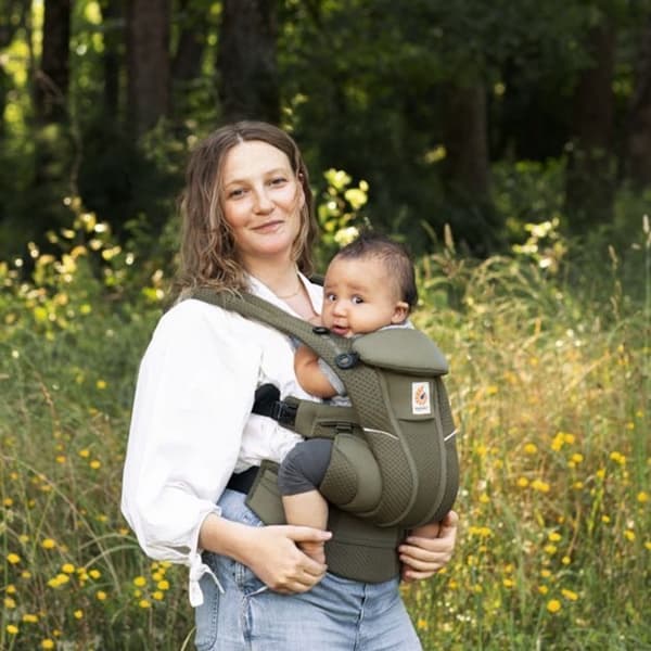 Ergobaby Omni Breeze rygsæk, olivengrøn