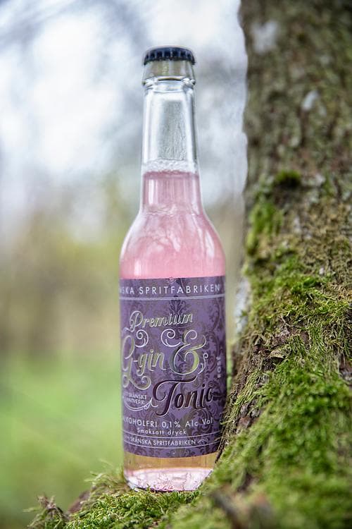 Alkoholfri Gin & Tonic rosé - 12st