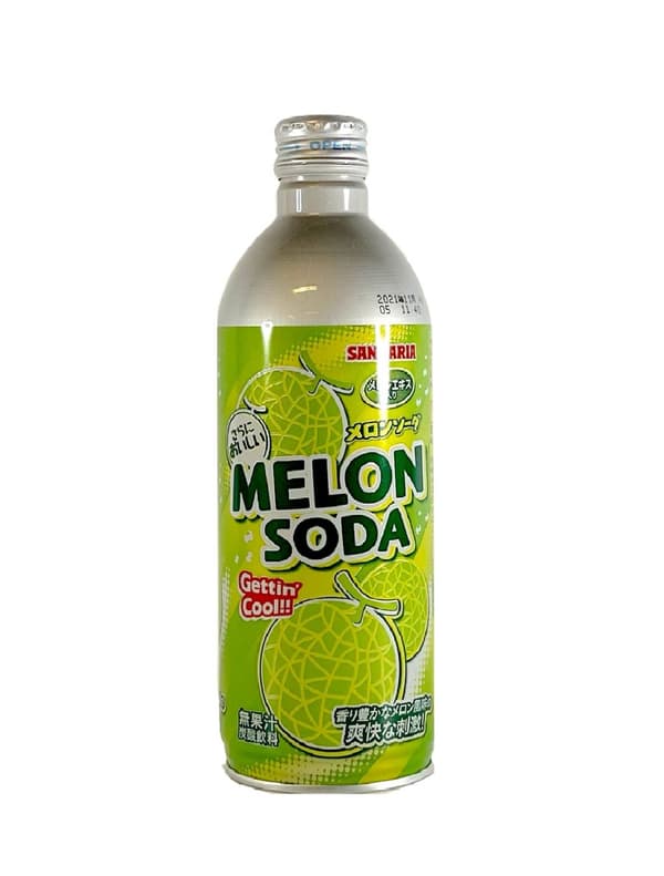 Dryck Soda Melon Smak 500ml Sangaria Japan