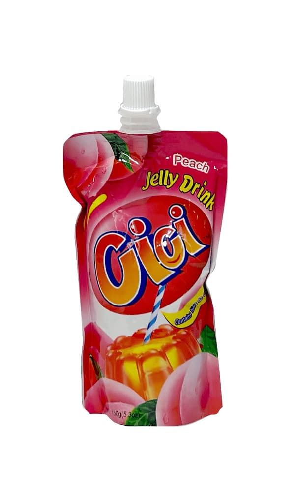 Dryck Jelly Persika Smak 150g XZL Kina