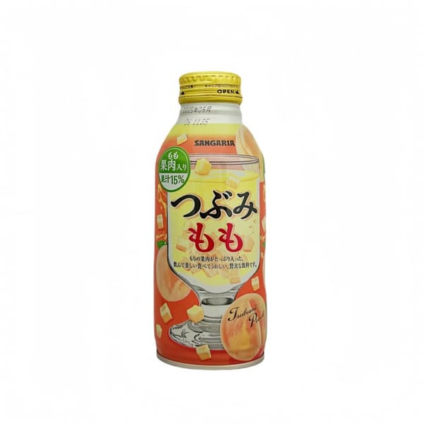 Juice Med Persika Smak 380g Sangaria Japan
