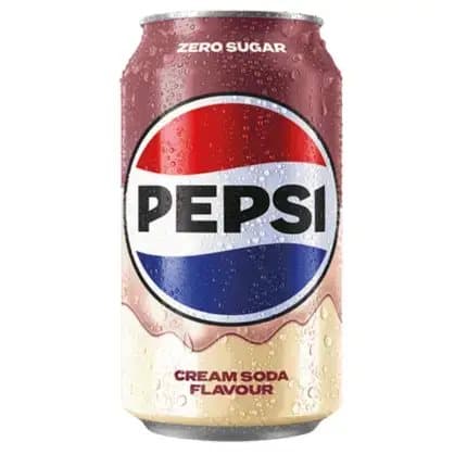 Pepsi Gräddläsk Nollsocker 330ml