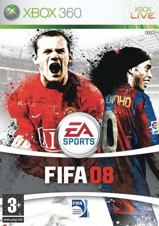 FIFA 08 - Xbox 360 (brugt)