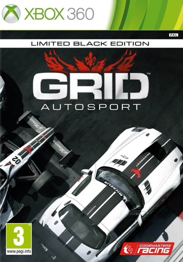 Grid Autosport - Limited Black Edition - Xbox 360 (brugt)