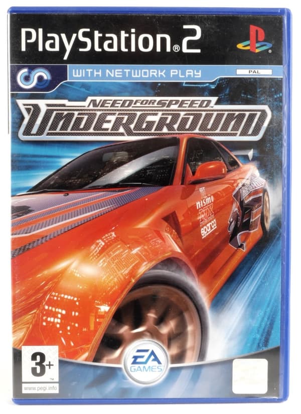 Need for Speed: Underground - Playstation 2 (begagnad)