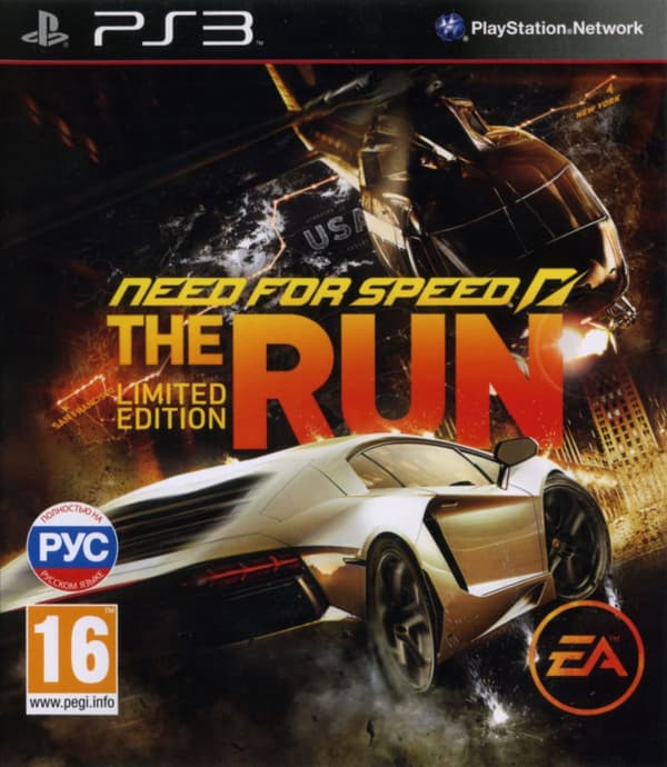 Need For Speed The Run - Playstation 3 (brugt)