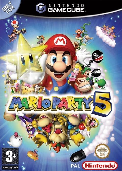 Mario Party 5 - Players Choice - Gamecube (brukt)