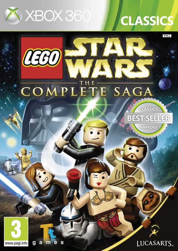 LEGO Star Wars: The Complete Saga - Classics - Xbox 360 (kÃ¤ytetty)