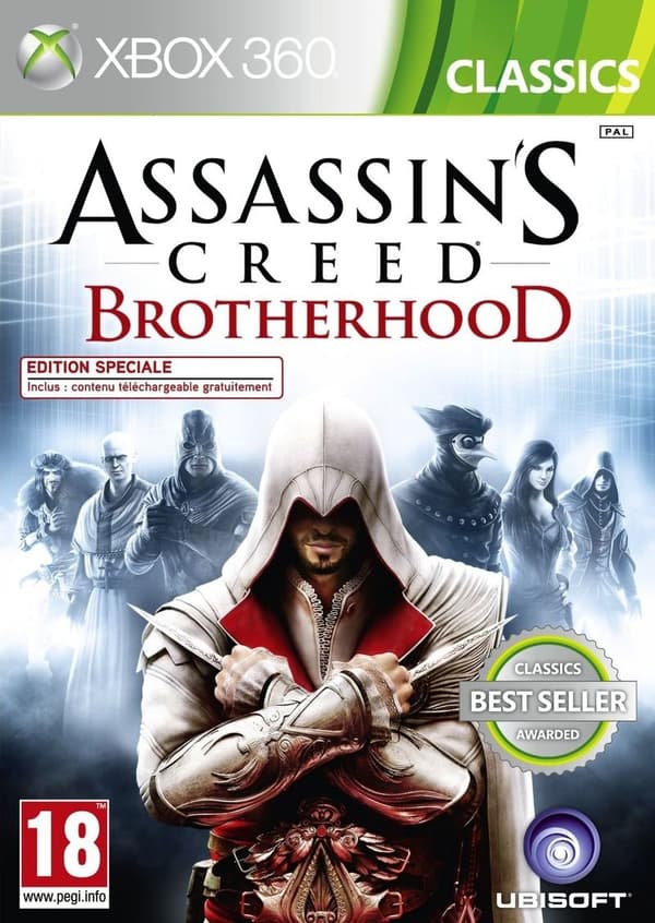 Assassins Creed: Brotherhood - Classics - Xbox 360 (brukt)
