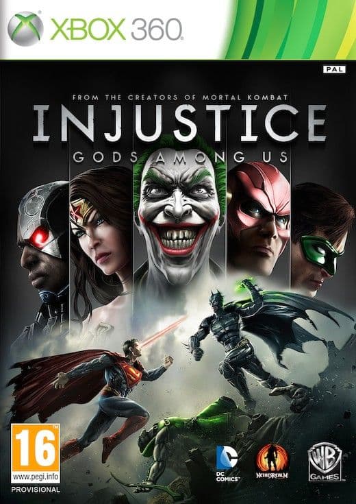 Injustice: Gods Among Us - Xbox 360/Xbox One (begagnad)