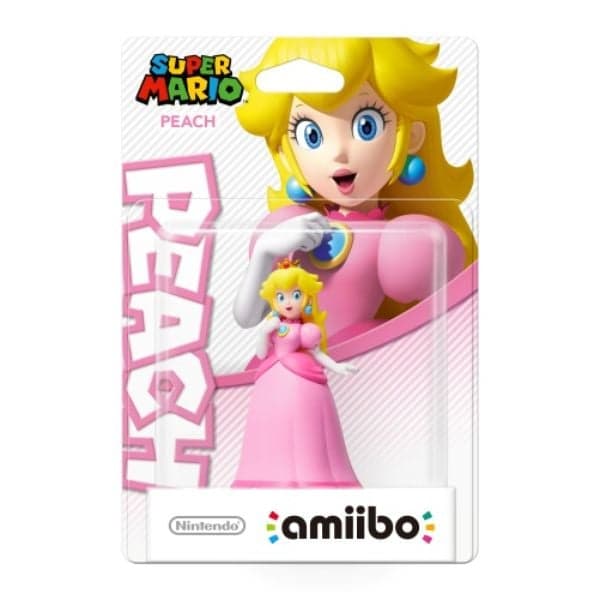 Nintendo Amiibo Figurine Peach (Super Mario Bros. Collection) (Wii U)