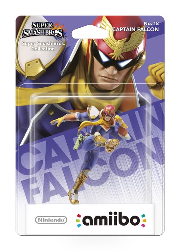Nintendo Amiibo Figurine Captain Falcon (Wii U)
