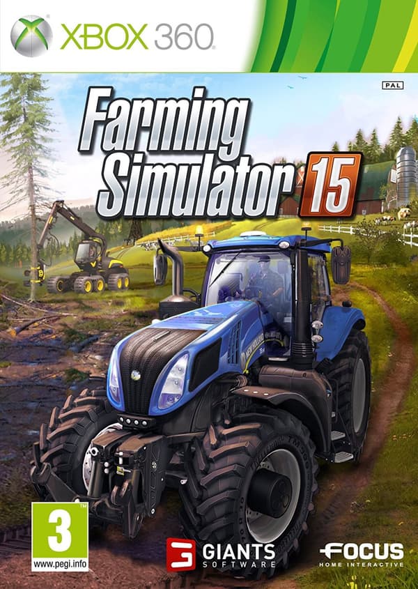 Farming Simulator 15 - Xbox 360 (brukt)