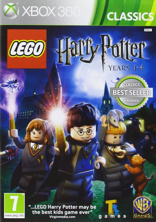 LEGO Harry Potter Year 1-4 - Classics - Xbox 360 (brugt)