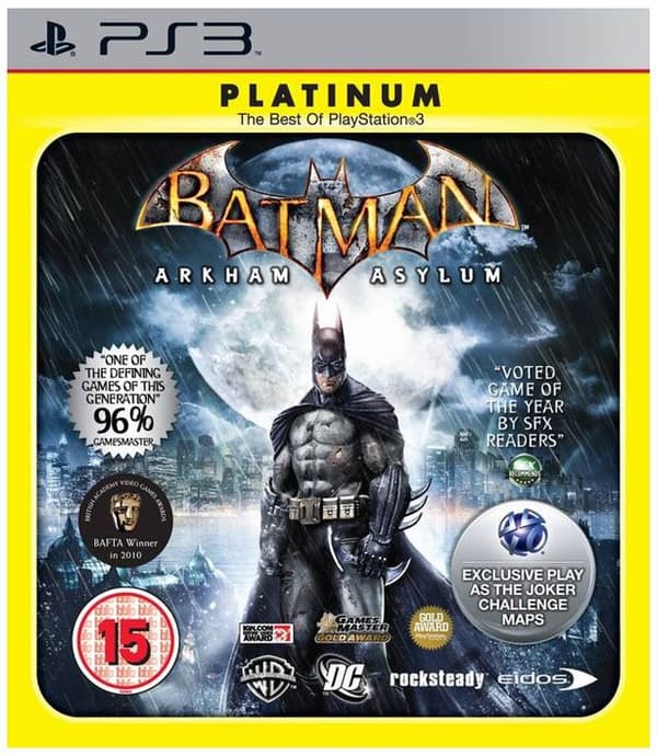 Batman: Arkham Asylum - Game of the Year Edition - Essentials - Playstation 3 (käytetty)
