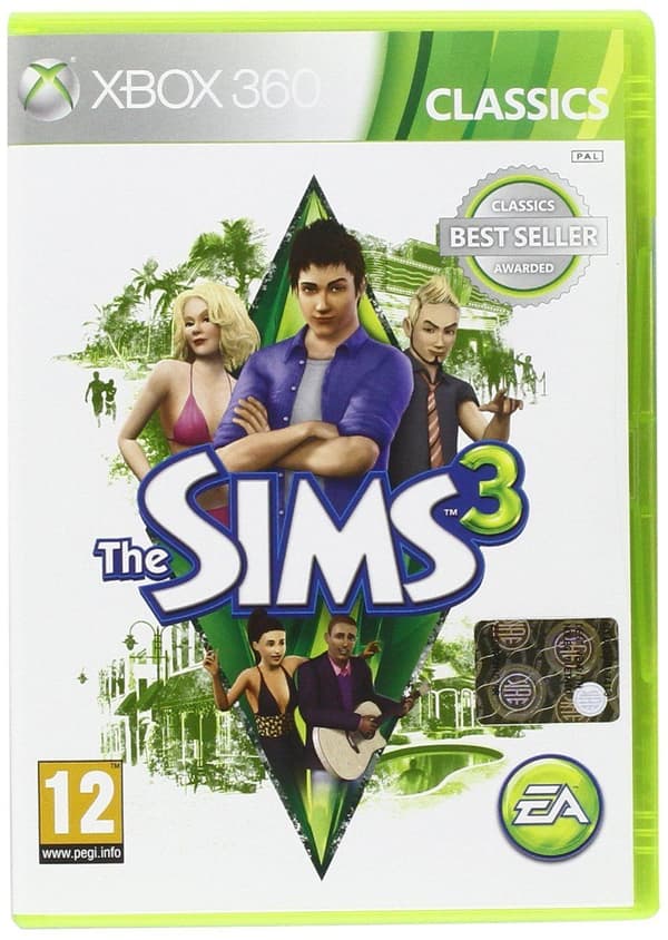 Sims 3 - Classics - Xbox 360 (kÃ¤ytetty)