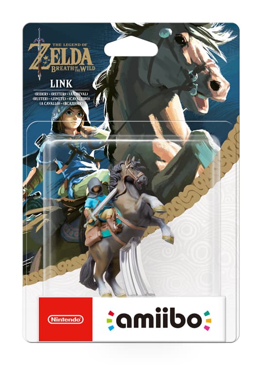 Nintendo Amiibo Figurine  Rider (Link on horseback) (Wii U)