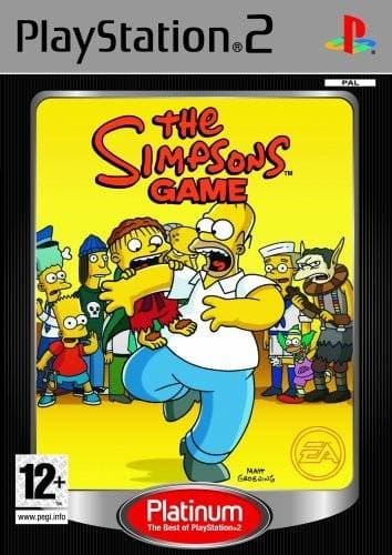 The Simpsons Game - Platinum - Playstation 2 (begagnad)