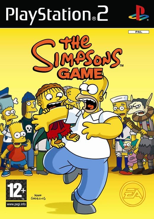 The Simpsons Game - Playstation 2 (brugt)