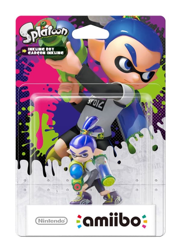 Nintendo Amiibo Figurine Inkling Boy (Splatoon Collection) (Wii U)