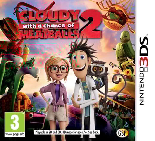 Cloudy with a Chance of Meatballs 2 (Nintendo 3DS)
