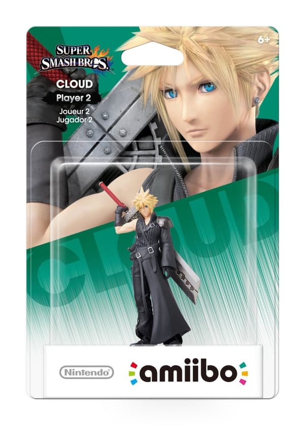 Nintendo Amiibo Figurine Cloud Player 2 (Super Smash Bros.) ()