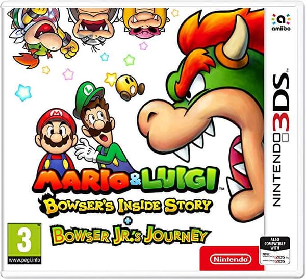 Mario Luigi: Bowsers Inside Story + Bowser Jr.s Journey (3ds)