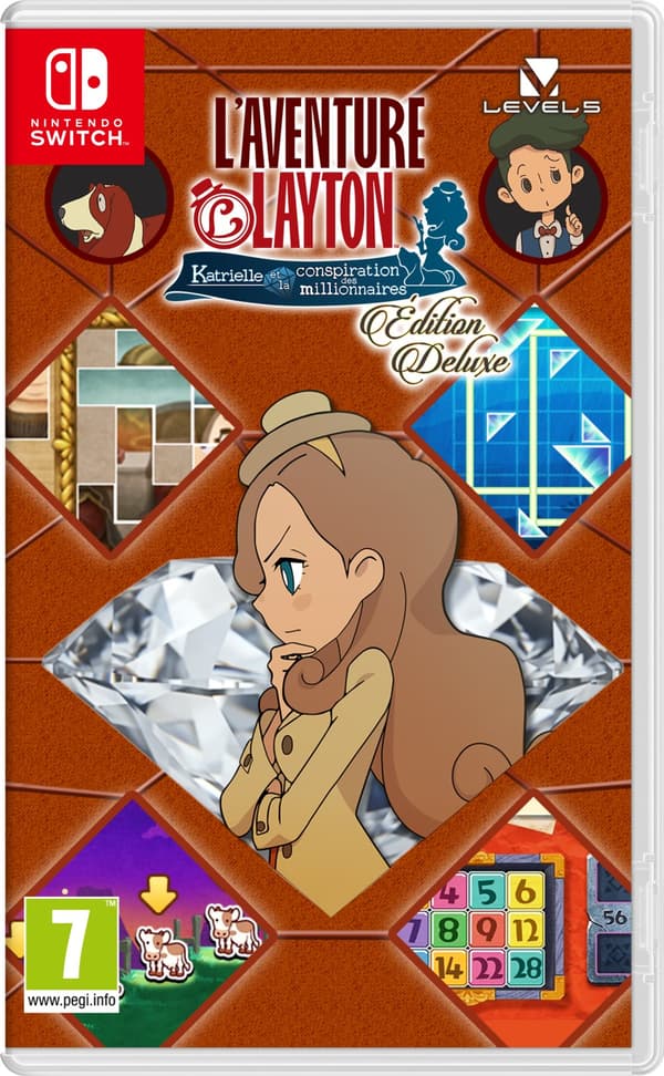 Laytons Mystery Journey: Katrielle and the Millionaries Conspiracy (Deluxe Edition) (Nintendo Switch)