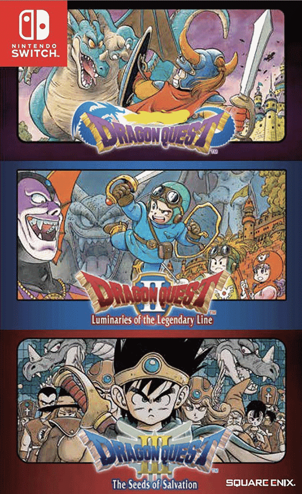 Dragon Quest I, II & III Collection (1+2+3) - Nintendo Switch
