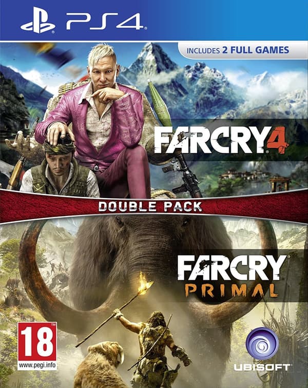 Far Cry Primal / Far Cry 4 - Double Pack (PlayStation 4)