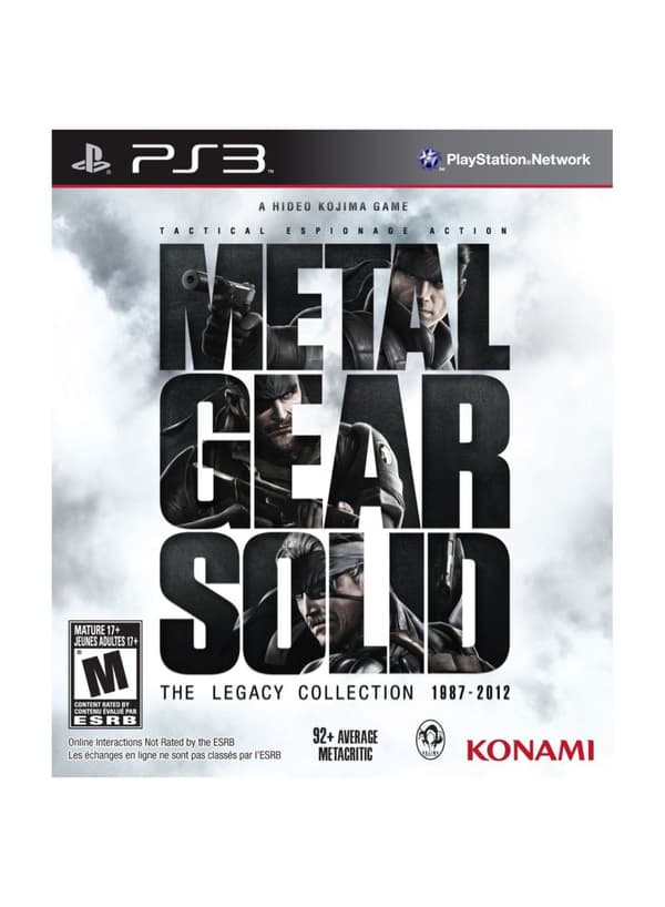 Metal Gear Solid: The Legacy Collection (Import) (PlayStation 3)
