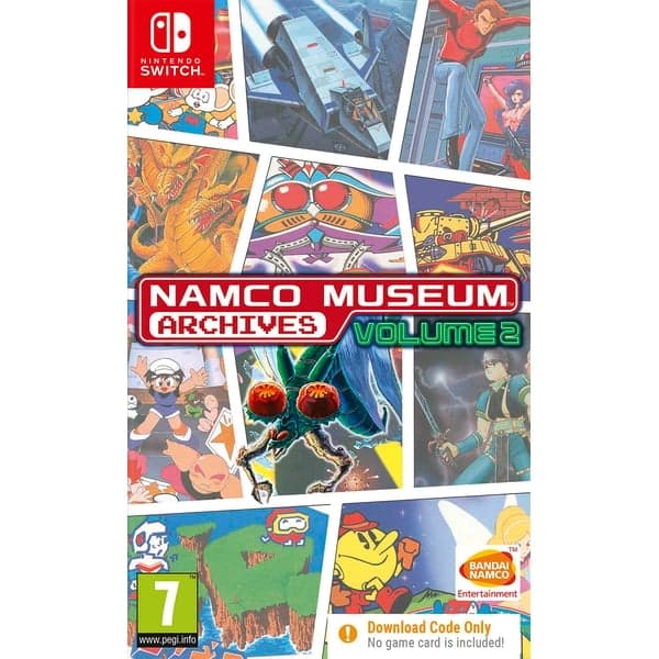 Namco Museum Archives Volume 2 (Code in a Box) (Nintendo Switch)