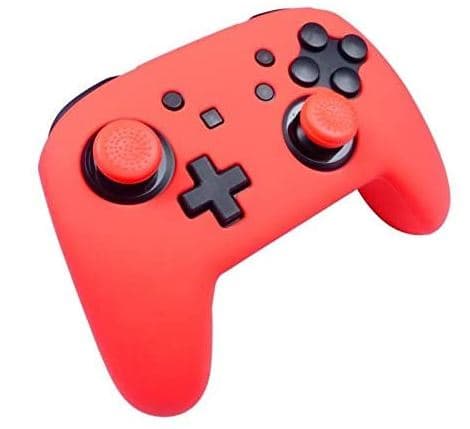 Subsonic Silicon Protective Cover Custom Kit for Pro Controller (Red) (wii)