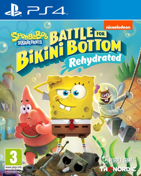 Spongebob SquarePants: Battle for Bikini Bottom - Rehydrated (PlayStation 4)