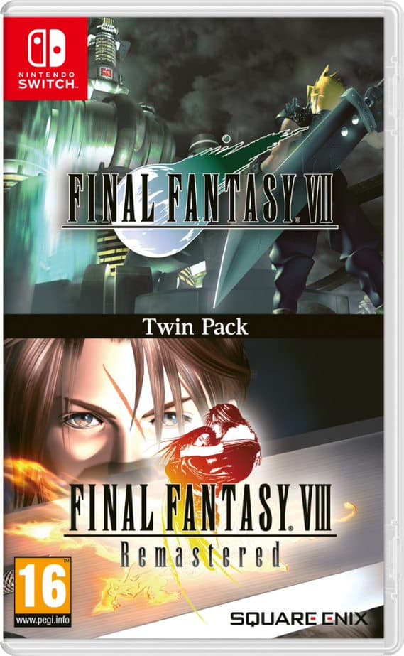 Final Fantasy VII  Final Fantasy VIII Remastered Twin Pack (Nintendo Switch)