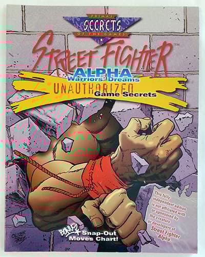Street Fighter Alpha Warriors Dream - Spelguider (brukt)