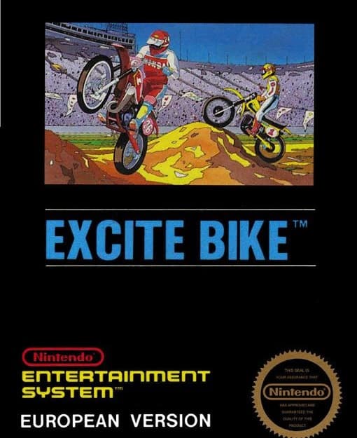 Excitebike (3 Skruvar) - SCN - Nintendo 8bit (brukt)