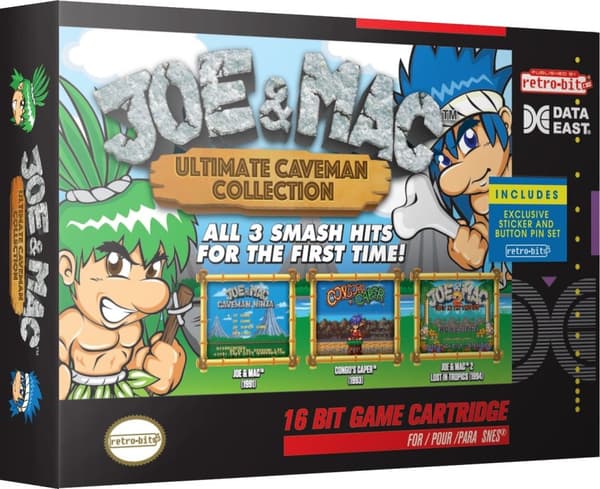Joe & Mac Collection (Retro-Bit) - Super Nintendo (brukt)